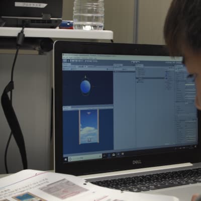 ゲームアプリUnityはオリジナル教材で詳しく学びます