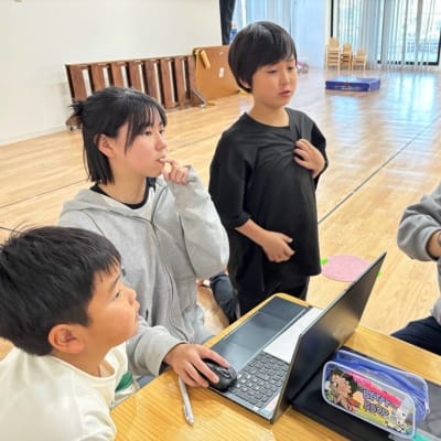 ドローンを使った授業