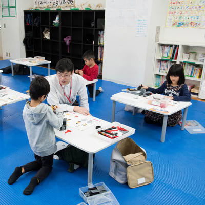 同じ教室の仲間と切磋琢磨して学びます
