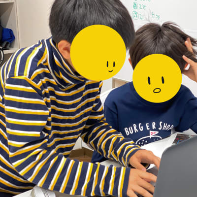 生徒さん同士の教え合いで理解を深められます