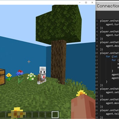 テキストプログラミングで実践を通して知識を定着させていきます