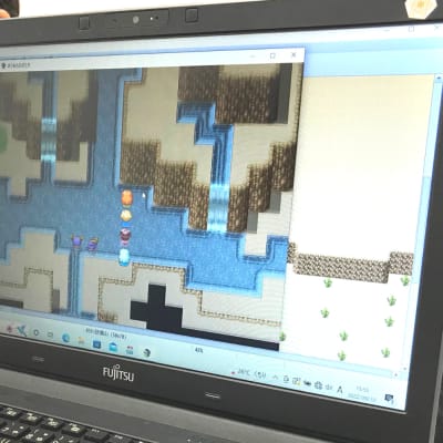 作成したミニゲーム(物語コース)をテストプレイして、難易度を調整します。