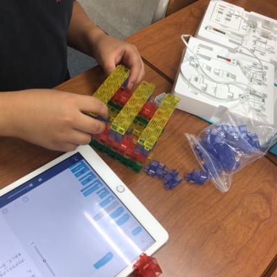 ブロックの組み立て