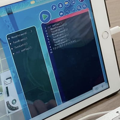日本語の次はPythonブロックモード・そしてPythonテキストモードまで段階的に学んで身につけていきます！