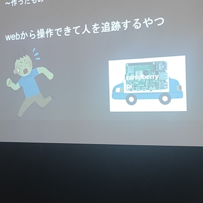 修了発表会での発表の様子