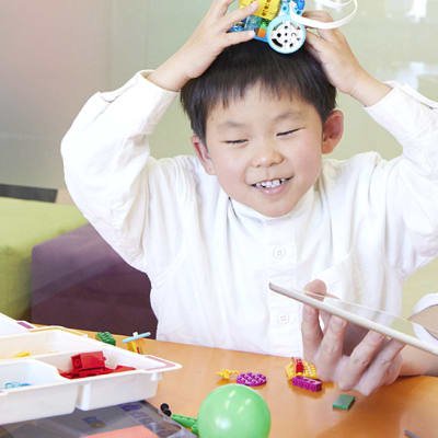 【ロボットクリエイトコース】ブロック教材でロボットを組み立て、プログラミングでを動かす