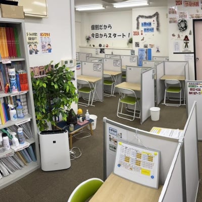 明るく楽しい雰囲気の教室となっています！