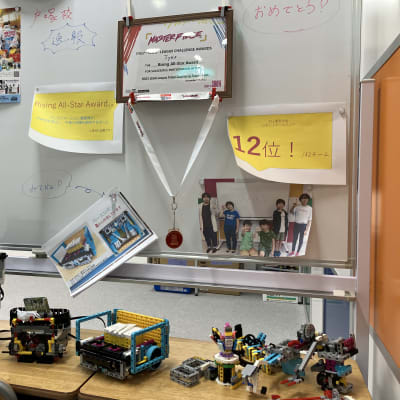 2023-2024FLL大会で活躍したロボットたちです！