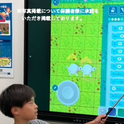 毎月プレゼンテーション（発表会）を実施します。お子さまにとって将来大きな武器に！