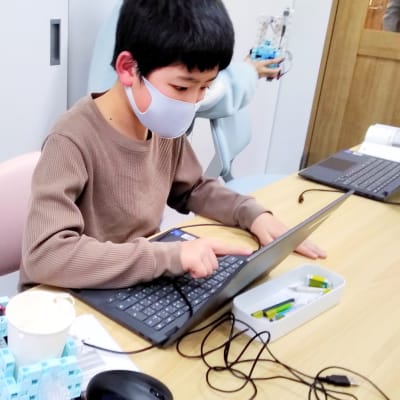 プログラミング＆ロボティクスコースの様子です。