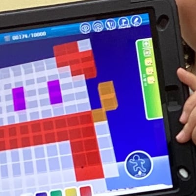 12～2月に開催したHALLOの冬期講習「ウィンターチャレンジ2025」はたくさんの子どもたちが参加してくれました！／今回は「ドット絵」と「ウインターマーケットをつくろう」の2つの課題に挑戦しました★