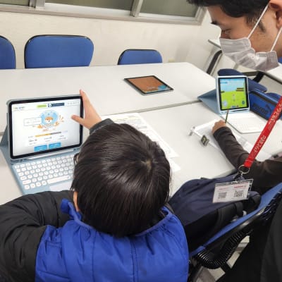 課題製作中コーチへの確認です。