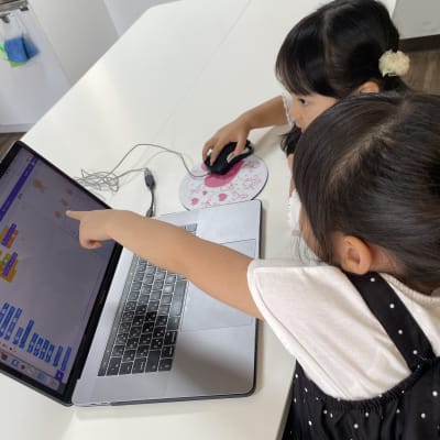 こどもICTかつしか教室 の授業の様子