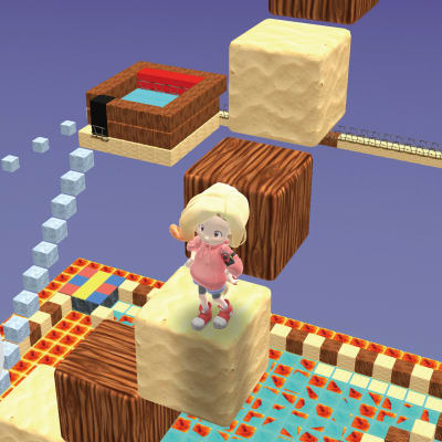 オリジナル作品を作りPlaygram内で公開することが可能！他のお子さんの作品のプログラムを参考にして、自分の作品に活かすことができます！