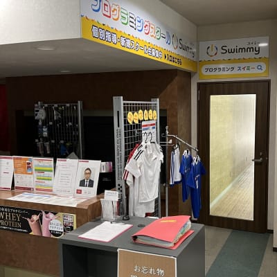 コナミスポーツクラブ府中1階内の入口