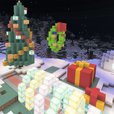 生徒さんがプログラミングでつくった作品です！