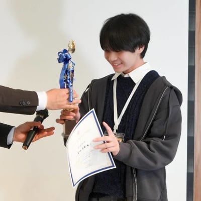 最優秀賞受賞の瞬間♪おめでとう！