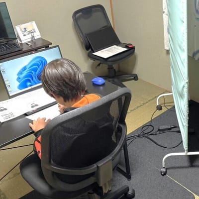 動画コースとマイクラコースの授業の様子