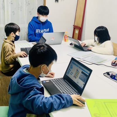 IT寺子屋北習志野教室のレッスンの様子（月曜クラス）