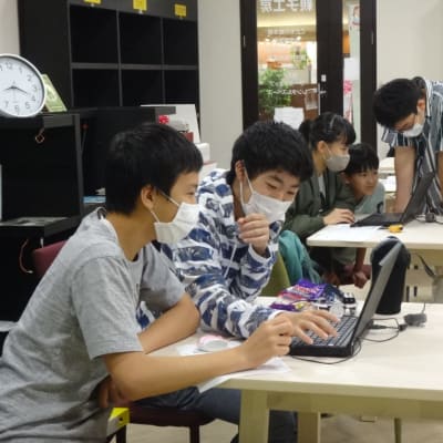 中高生チームも真剣勝負。小学生に負けるな！