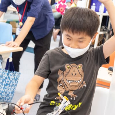 プログラボでは結果よりプロセスを重視します（撮影：2020年8月）