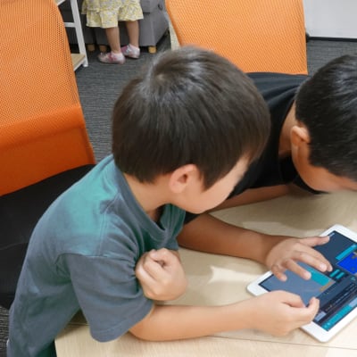 キッズクラスは仲良くお友達と