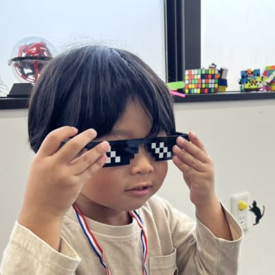 サングラス、ちょっと大きかったね笑笑