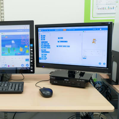 一人ひとりの進度や理解度に合わせて進められます。