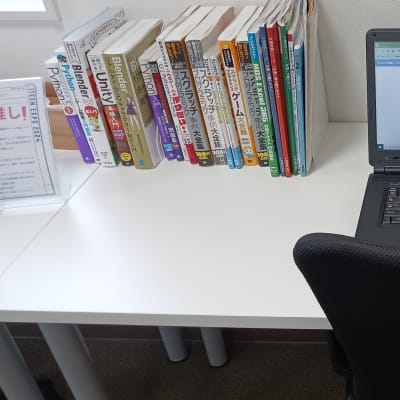 自習スペースを完備。通常授業以外でも通いたい放題！