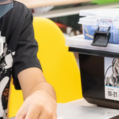 様々なテクノロジーを組み合わせた総合的な学習も可能です（撮影：2020年8月）