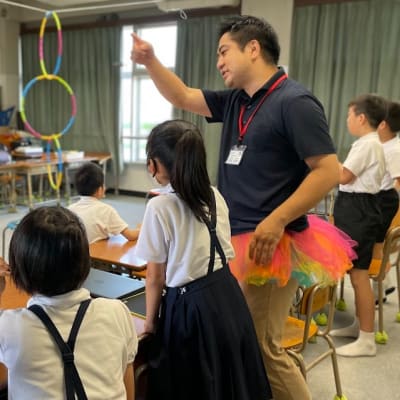公立小学校にも出張授業行かせてもらっています！