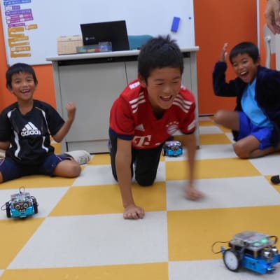 みんな生き生きと楽しく学んでいます。