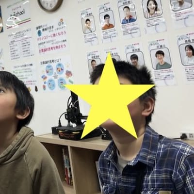 ドローンに興味津々