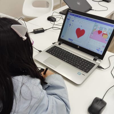 メロちゃん物語を作っています！