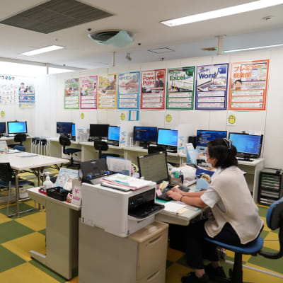 船橋教室では感染症対策にも注力しています。