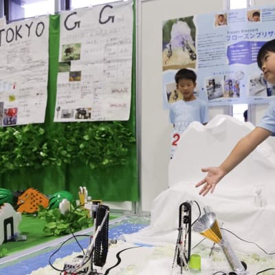 通塾生の中にはロボットコンテストやアプリコンクールなど、外部の賞に応募する子も