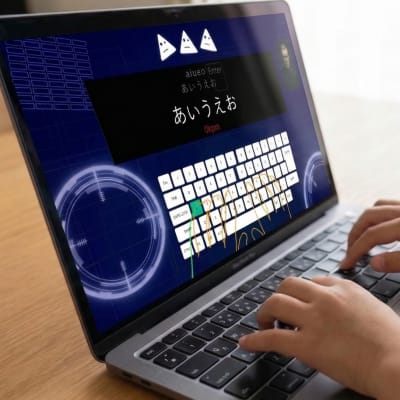 授業内にタイピングも実施！