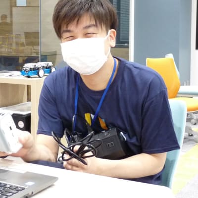 スクールマネージャの楠田です。体験会でお待ちしています！