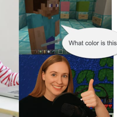 マイクラ英会話の様子