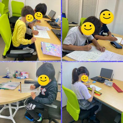 自習時間の様子