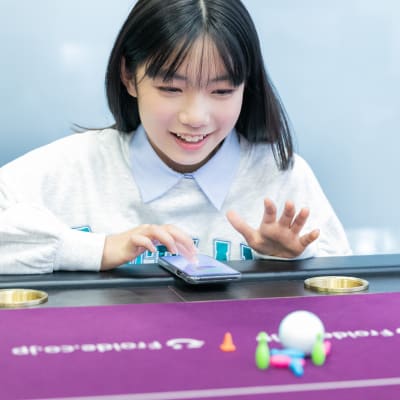 ロボットプログラミングコースの様子