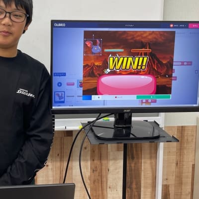 オリジナルゲーム制作＆発表で表現力養成！