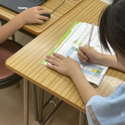 設計図記入中！「どういう風においたら楽かな？」