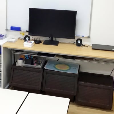 TELACO石川橋校の教室内です。