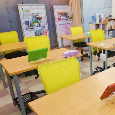 コーチが校舎全体を見渡しやすいレイアウトになっています