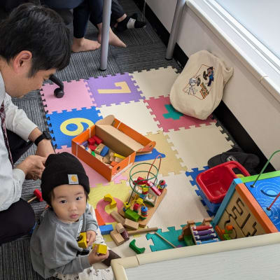 小さなお子様がいても楽しく安全に体験授業が可能です♪