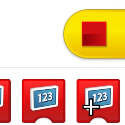 WeDoのプログラミング画面