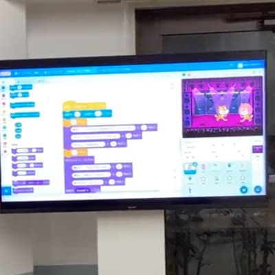 発表の様子です