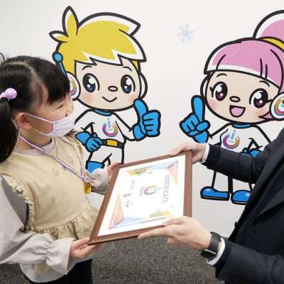 頑張る生徒さんへ表彰式！成長が嬉しい～