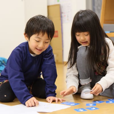 お友達と協力しながら楽しく勉強！